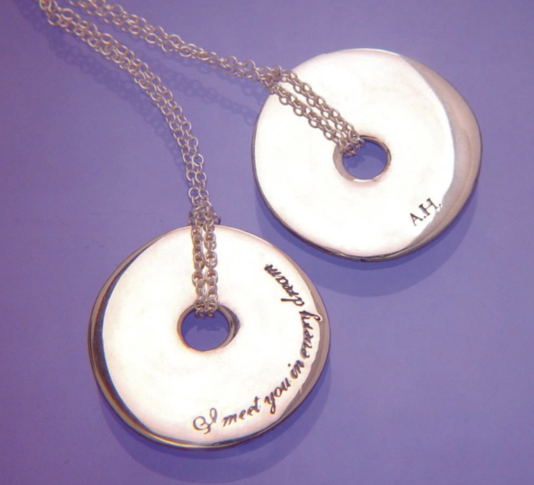I Meet You In Every Dream - Alexander Hamilton Necklace