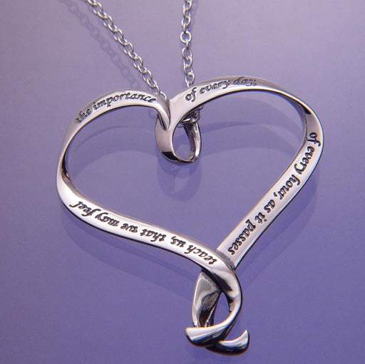 Teach Us - Jane Austen Necklace