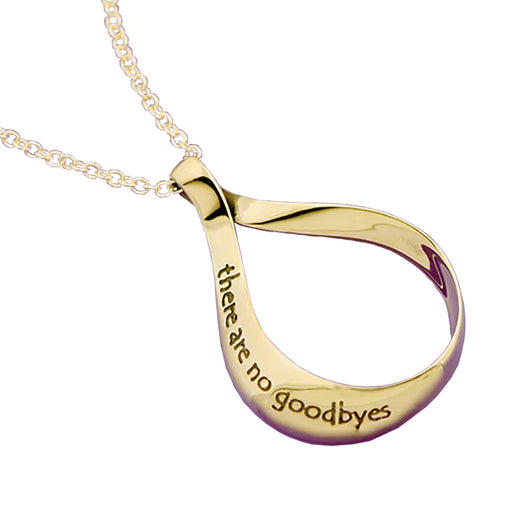 There Are No Goodbyes - Gandhi Necklace - Gold