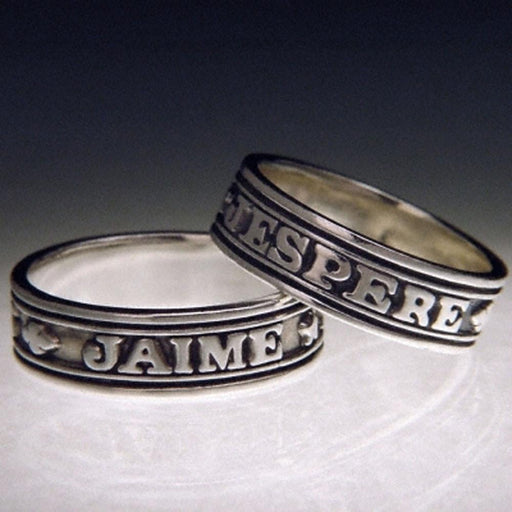 French: JAIME ET JESPERE Ring