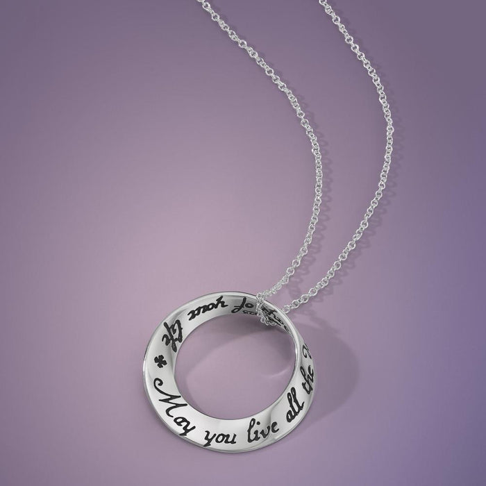 May You Live All The Days - Jonathon Swift Necklace