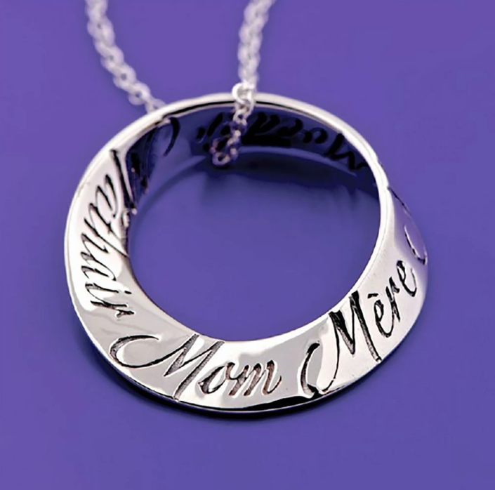 Mom In Ten Languages Necklace