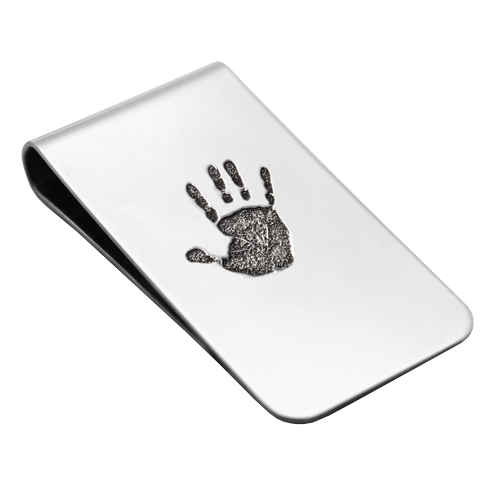 Money Clip Handprint