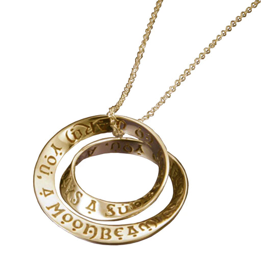 Irish Blessing Necklace - Gold
