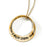 I Arise Today Through The Strength Of Heaven Necklace - Gold
