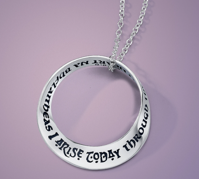 I Arise Today Through The Strength Of Heaven Necklace