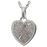 Petite Heart Fingerprint Pendant