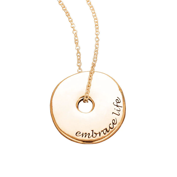 Embrace Life Necklace - Gold