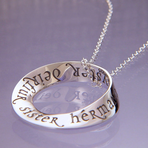 Sister In Eight Languages Necklace