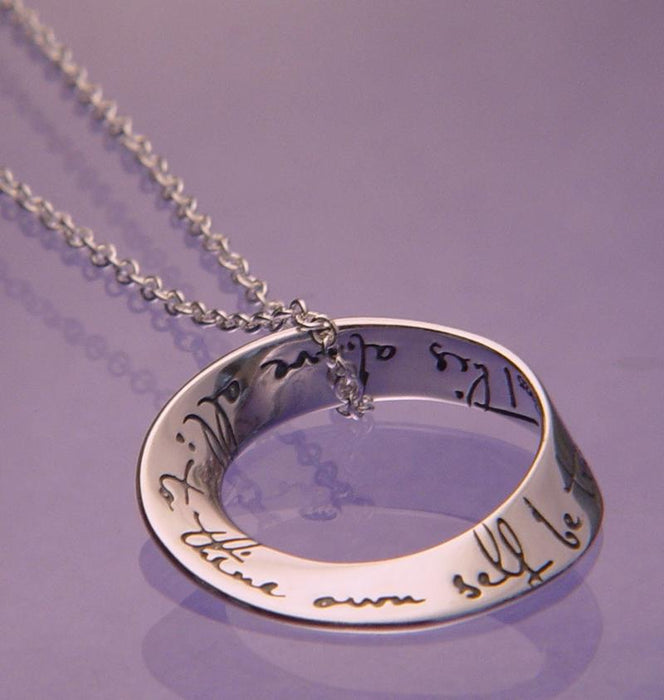 To Thine Own Self Be True Necklace