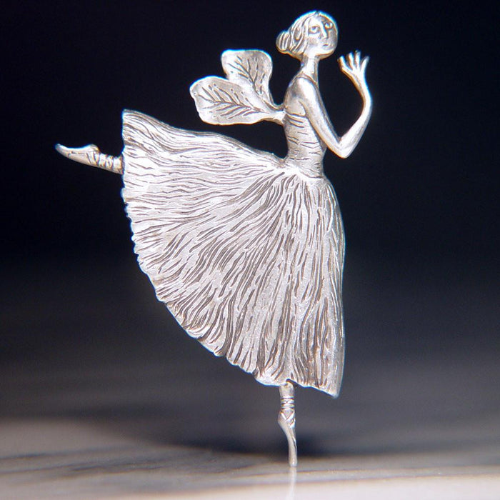 Winged Ballerina - Edward Gorey Pin