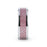 DOMINIQUE Pink Carbon Fiber Inlaid Titanium Flat Polished Finish Men's Wedding Ring With Beveled Edges - 8mm
