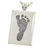 B&B Rectangle Footprint Pendant