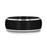 MASERATI Black Tungsten Ring with Polished Domed Beveled Edges - 4mm - 10mm