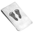 Money Clip with 2 Footprints