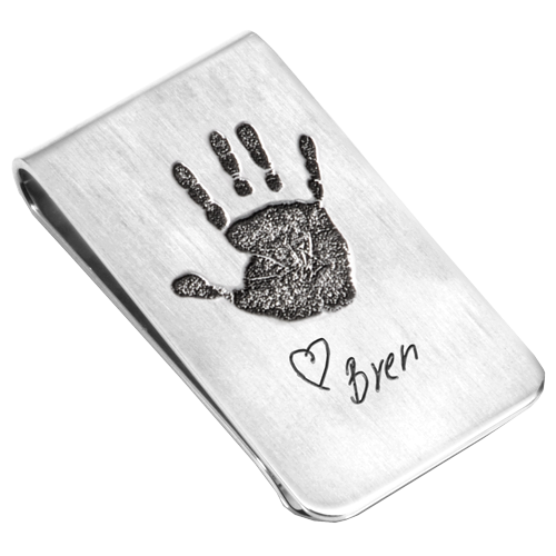 Money Clip Handprint