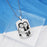 Stainless Steel Dog Tag Photo Pendant with Chain Jewelry