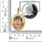 Small Oval w/Bezel Frame Photo Pendant Jewelry