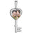 Heart Key Photo Pendant Jewelry