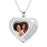 Heart w/ # 1 MOM Etched Jewelry