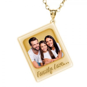 Polaroid Photo Pendant Jewelry