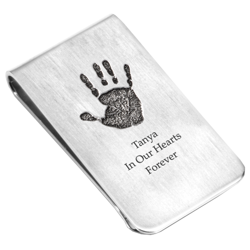 Money Clip Handprint