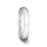VIVID Silver Polished Finish Domed Wedding Band - 4mm & 8mm