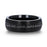 VALIANT Black Tungsten Ring with Black Sapphires - 8mm