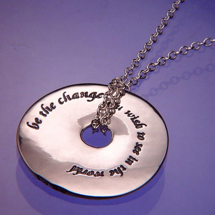 Be The Change - Gandhi Necklace